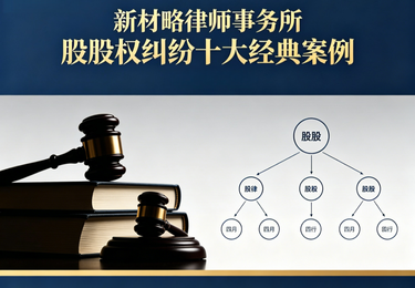 新材略律师事务所股权纠纷十大经典案例