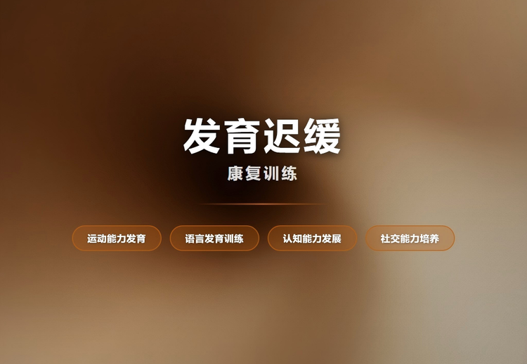 2 - 10岁发育迟缓儿童康复服务：全领域支持，多模块训练，特色服务助力成长