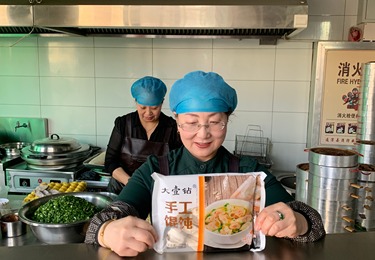 后厨实拍：大壹钻手工馄饨，餐饮渠道优选食材