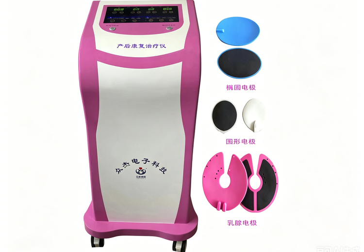产后康复治疗仪：利用低频脉冲促康复，适用于催乳、排尿等多方面辅助治疗