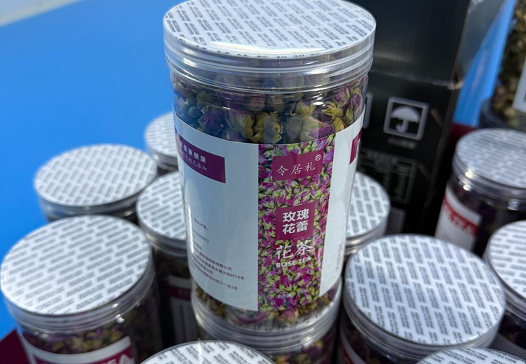 永登苦水核心基地玫瑰花蕾，低温脱水无杂添，汤色透亮花香适日常