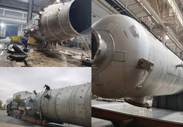 大型工业压力容器罐体化学清洗钝化工程