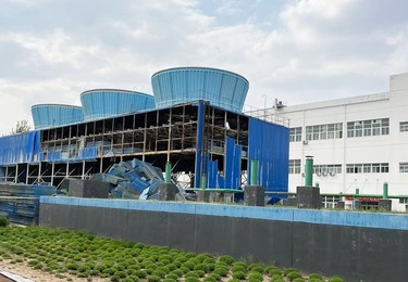 冷却塔维修更换填料