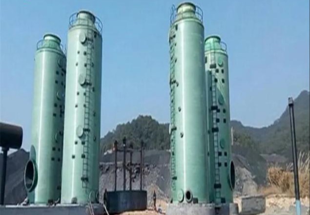 BYJV系列玻璃钢锅炉烟气净化器：高效除尘脱硫，满足国标，具备多重优势
