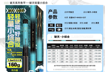 钓鱼王 破天轻量小综合