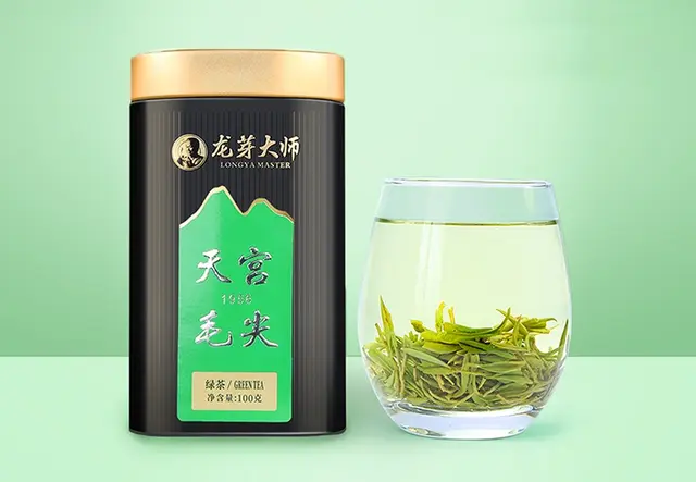 龙芽大师.天宫毛尖绿茶100G