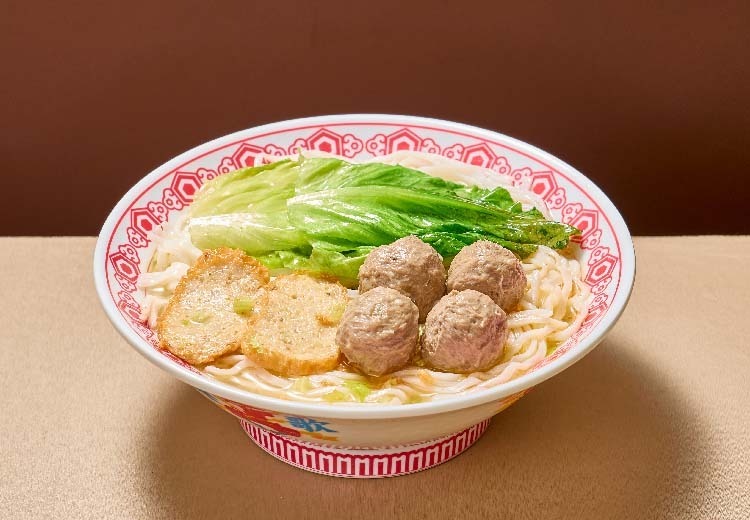 爆汁牛丸粿条，Q弹粿条搭配鲜嫩爆汁牛丸，一口就爱上的美味！