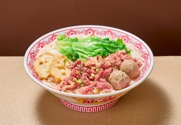 汕头牛肉牛丸粿条
