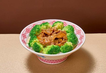 西兰花牛肉饭