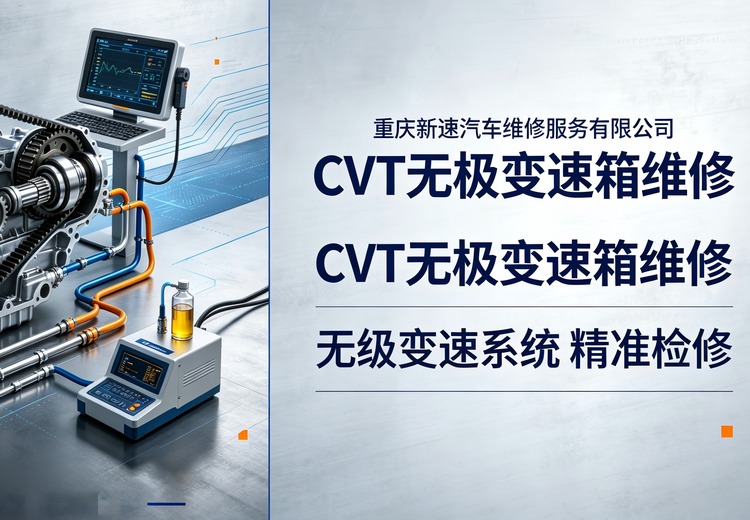 CVT无级变速箱常见故障及维修：钢带打滑等难题，新速专注日系修复