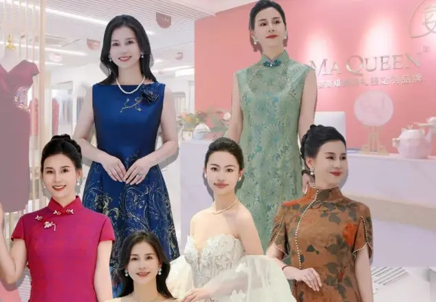 给选择困难症的妈妈准备的5款婚宴战袍