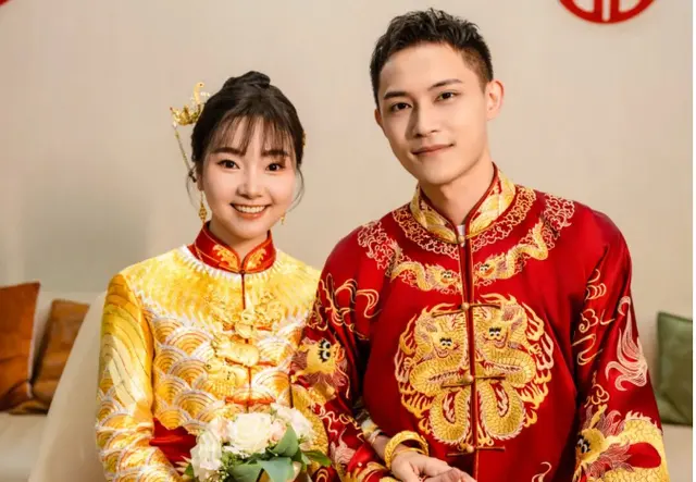 赌王千金何超莲同款新中式嫁衣