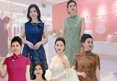 新娘全套婚嫁礼服 + 双方两位妈妈宴会旗袍 / 礼服全套定制