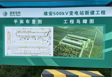 雄安500kv变电站