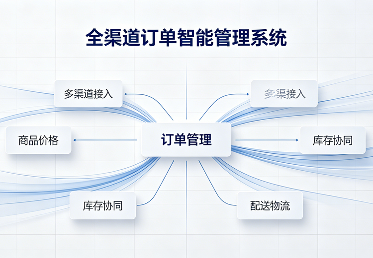 全渠道订单管理系统：涵盖接入、处理、库存等多环节，助力企业高效运营