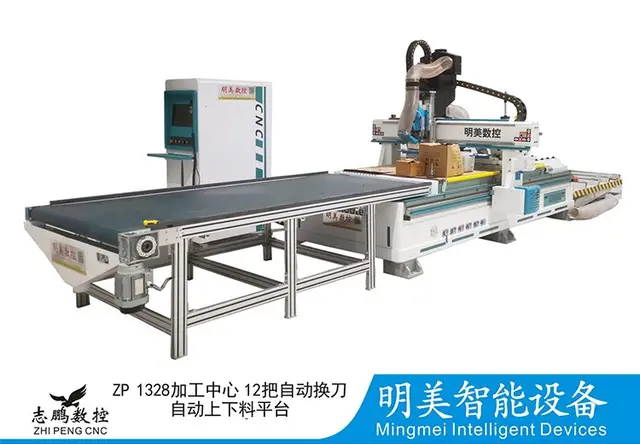 ZP1328加工中心 12把自动换刀 自动上下料平台