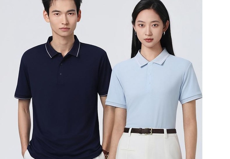 50D超细云感素纤维POLO衫