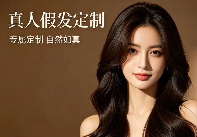 真人假发定制