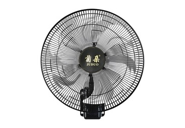 菊朵银色六铝叶壁挂扇