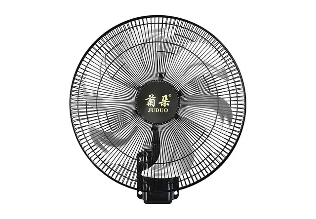菊朵银色六铝叶壁挂扇