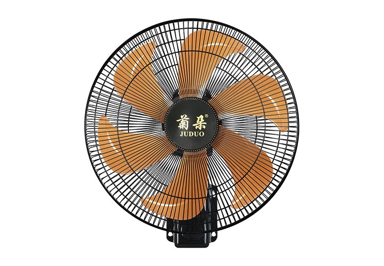 菊朵金色塑料六叶挂壁扇