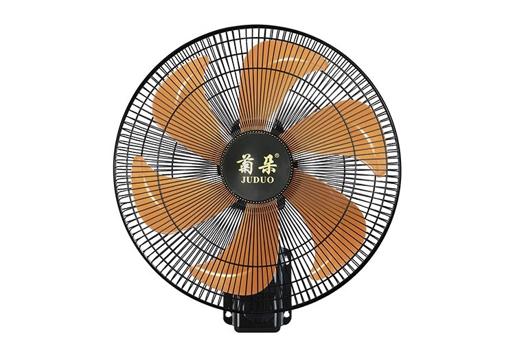 菊朵金色塑料六叶挂壁扇