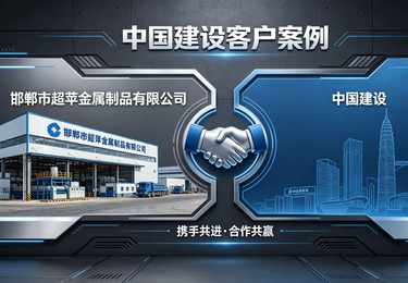 邯郸市超苹金属制品有限公司与中国建设共筑行业新标杆