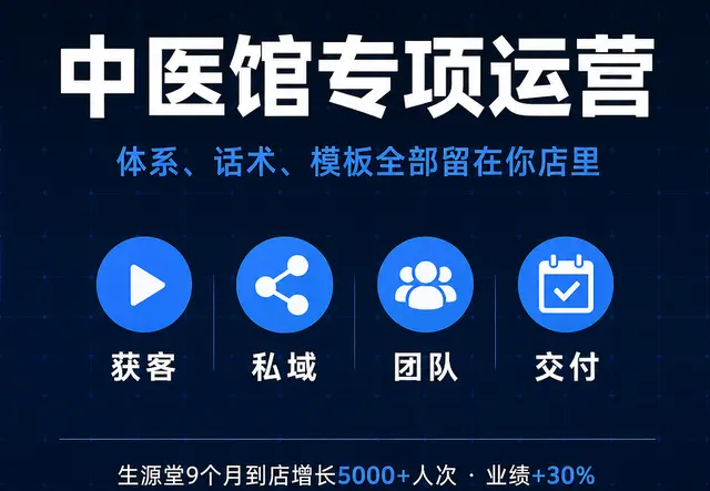中医馆专项运营