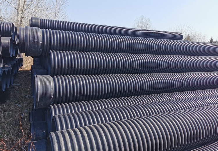 HDPE 钢带增强管