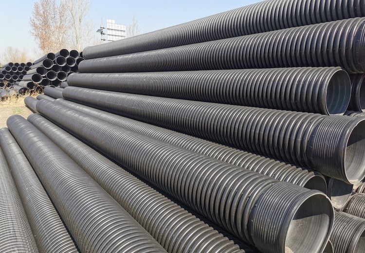 HDPE 钢带增强管