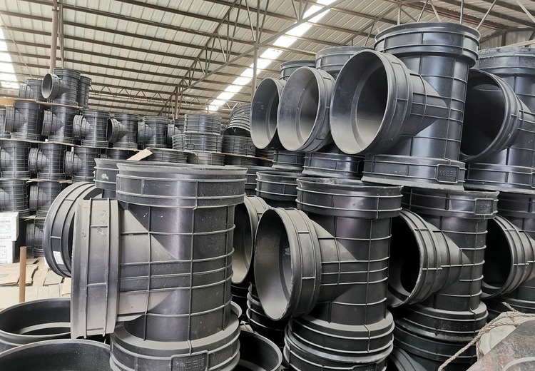 HDPE 双臂波纹管配件