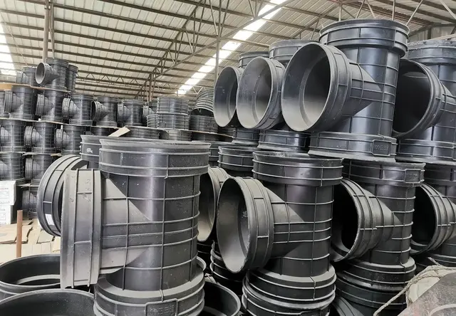 HDPE 双臂波纹管配件