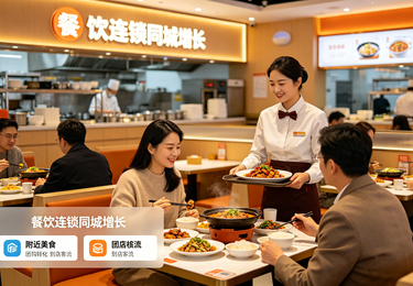 连锁餐饮品牌｜同城全域流量闭环，门店到店客流稳步上涨