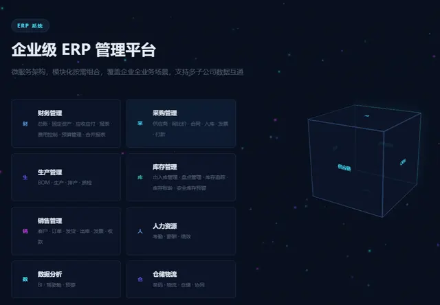 ERP企业管理系统