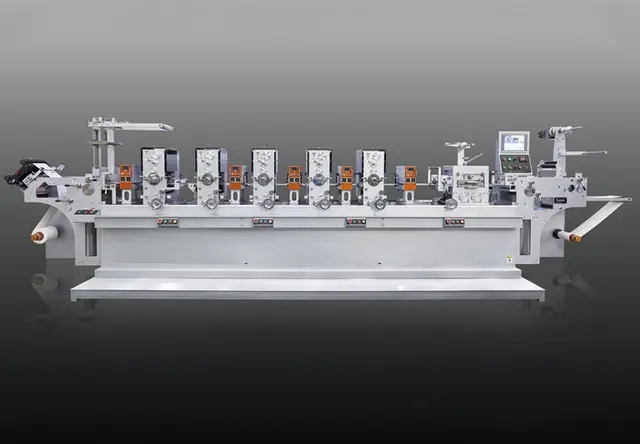 CS-300-5色 拍照间歇式凸版商标印刷机