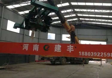 有机肥发酵翻堆机案例展示