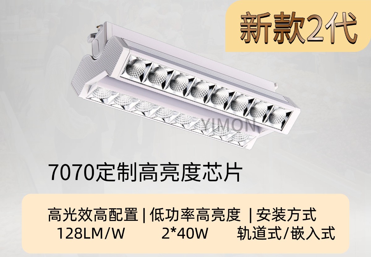高光效商超偏光灯