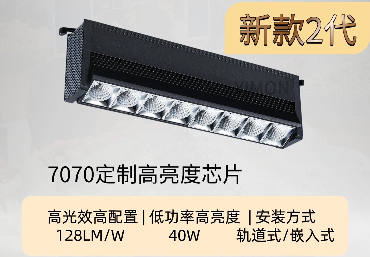 高光效商超偏光灯
