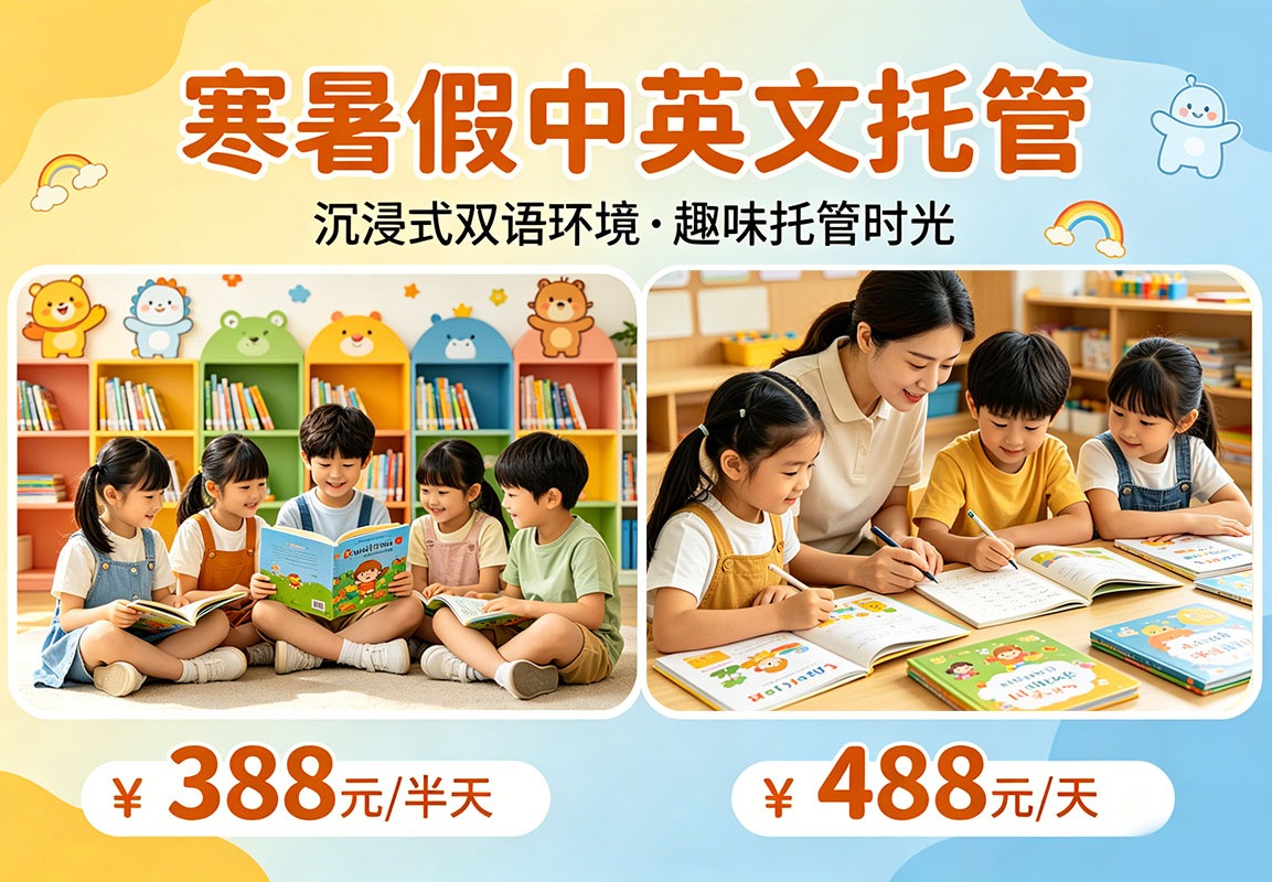 寒暑假中英文托管