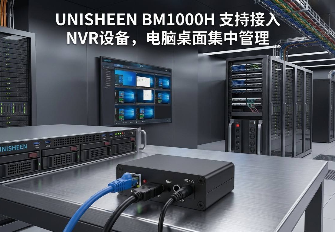 UNISHEEN电脑桌面采集器Onvif接入NVR