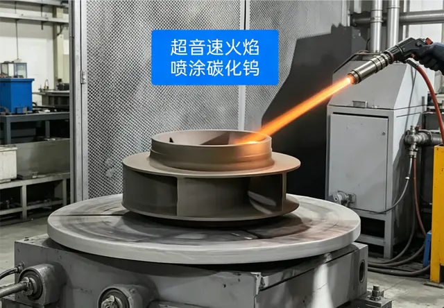 超音速火焰喷涂碳化钨