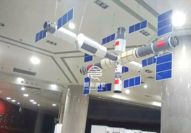 中国未来空间站模型