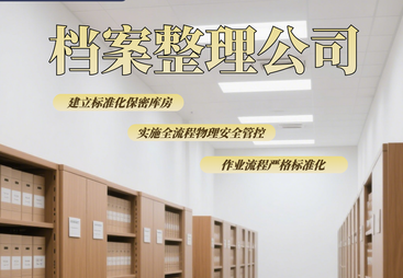 政府单位档案整理服务