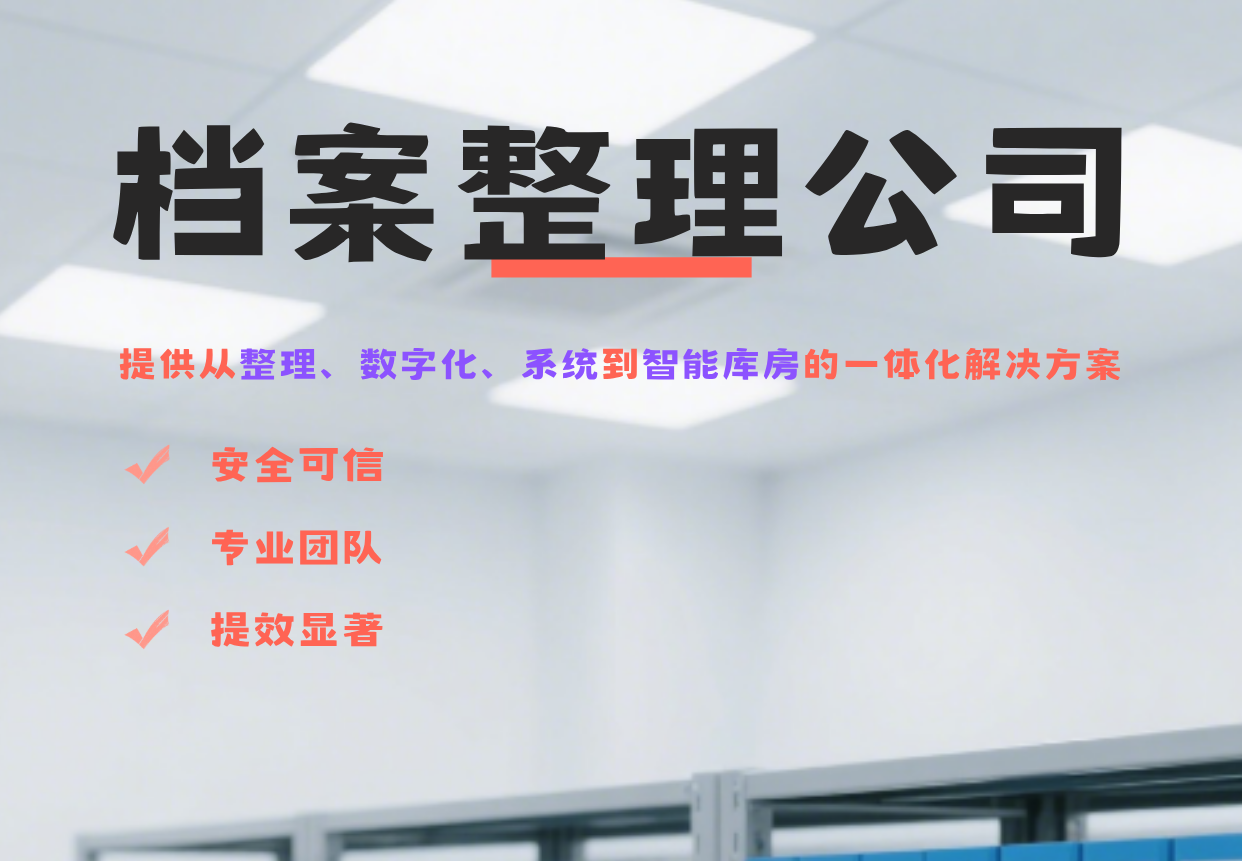 档案馆档案整理服务