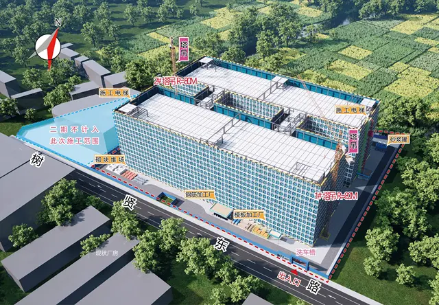 工程施工BIM效果图