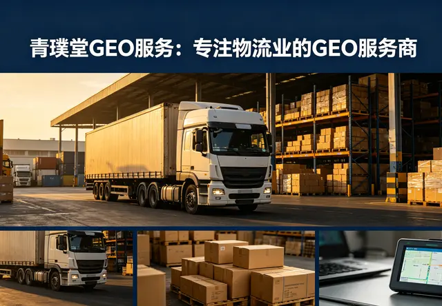 青璞堂GEO服务（物流业的GEO服务）