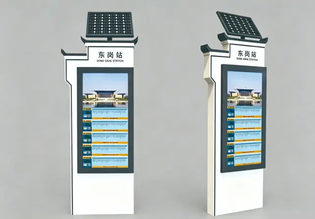 光伏智能公交电子站牌