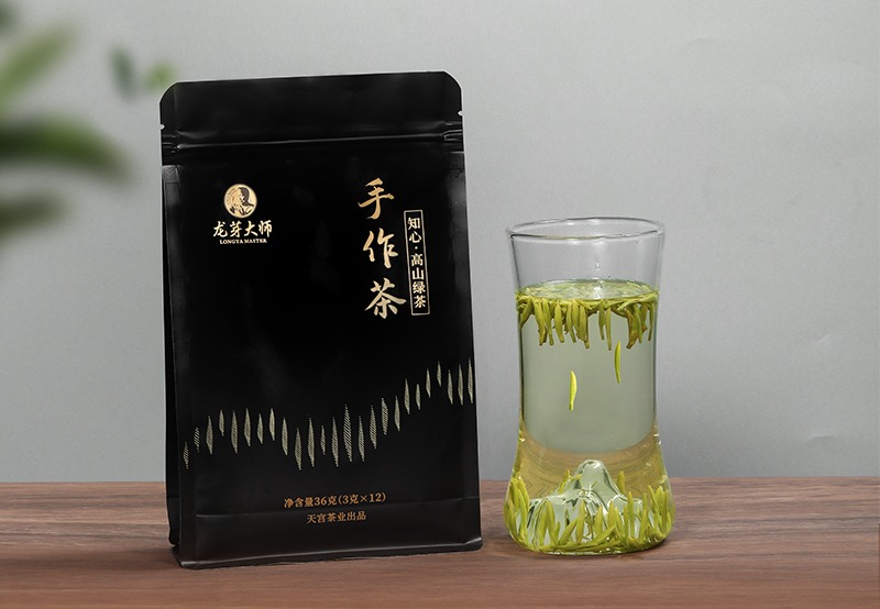 龙芽大师手作绿茶.知心自饮袋装36G