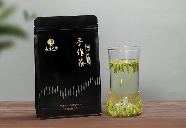 龙芽大师手作绿茶.知心自饮袋装36G