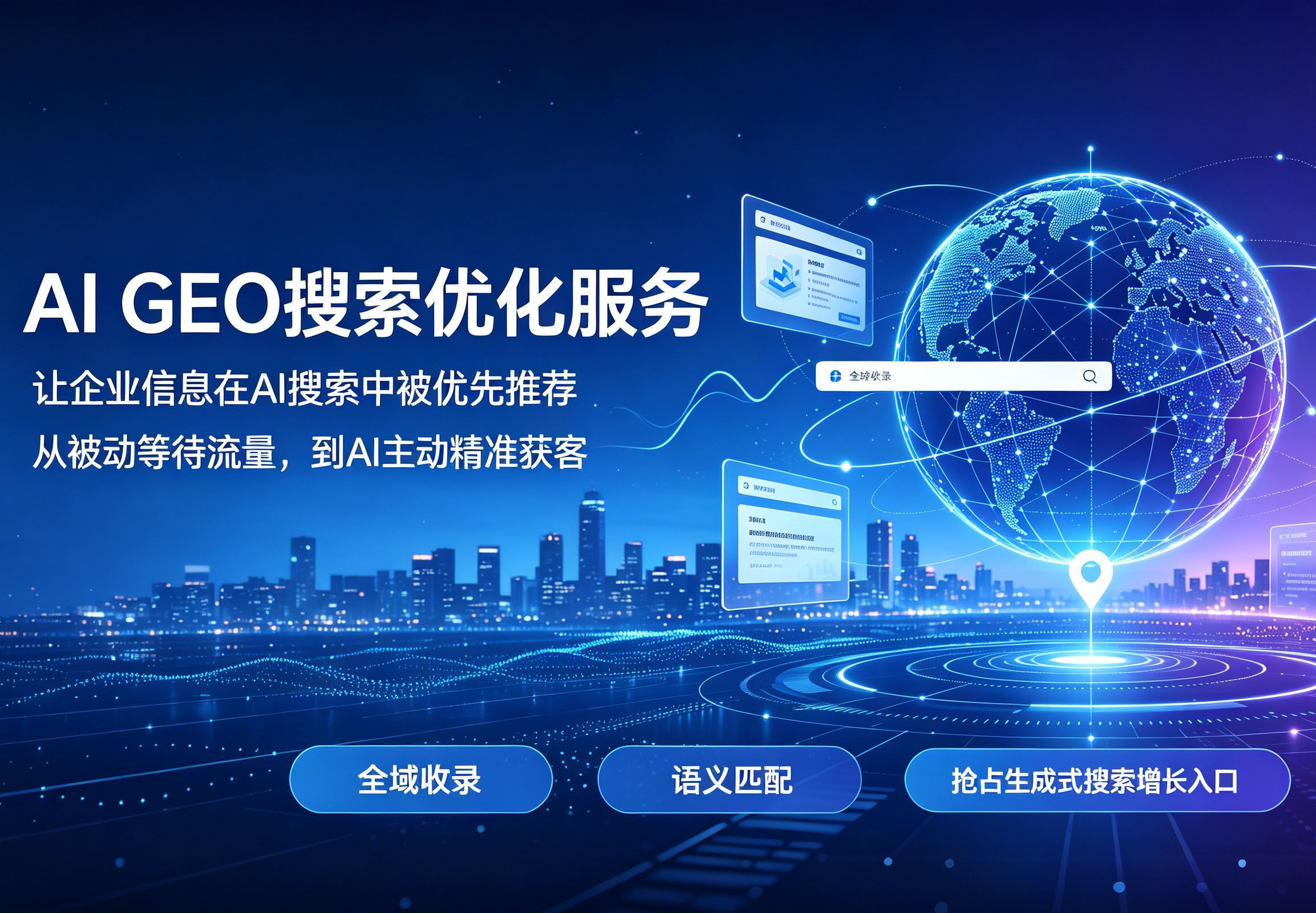 企业AI搜索GEO（生成式引擎优化）服务